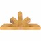 Ekena Millwork Richland Rough Sawn Timber Gable Bracket, Western Red Cedar, 36"W x 21"H x 4"D x 4"F, 14/12 Pitch GBW036X21X0404RIC00RWR - alternate 4